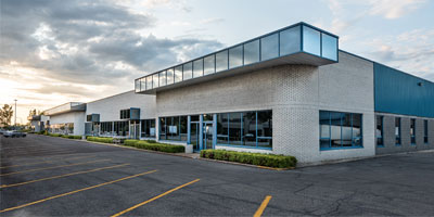 Modern commercial office building in Southern Utah serviced by a commercial locksmith