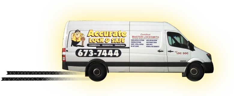 Accurate Lock & Safe mobile locksmith van serving St. George and Southern Utah